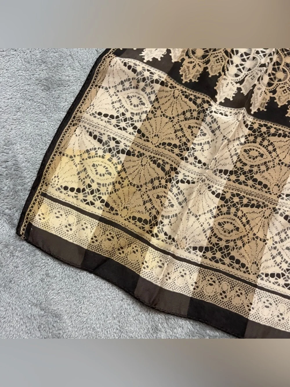 Jane Shilton Vintage Silk Scarf Multicolour Rectangle